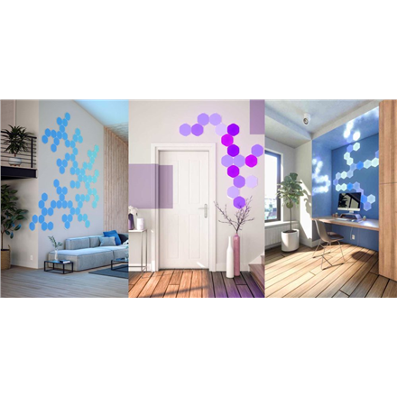Nanoleaf | Shapes Hexagons Starter Kit (9 panels) | 16M+ - 2