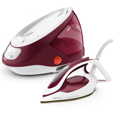 TEFAL | Ironing System Pro Express Protect | GV9220E0 | 2600 W | 1.8 L | bar | Auto power off | Vertical steam function | Calc-clean function | Red - 2