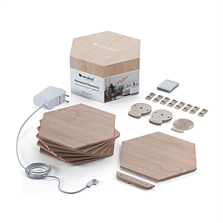 Nanoleaf Elements Wood Look Hexagons Starter Kit (13 panels) Nanoleaf
