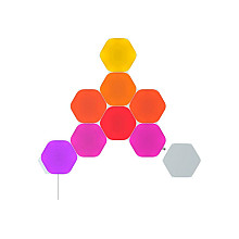 Nanoleaf Shapes Чорний Стартовий набір Шестикутники (9 панелей) Nanoleaf