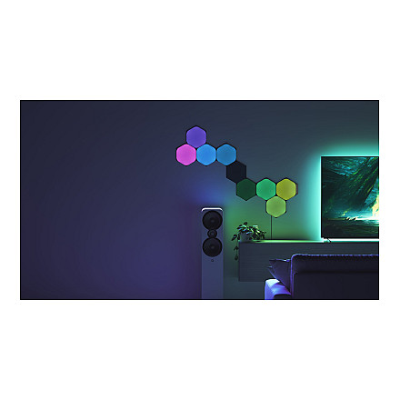 Nanoleaf Shapes Чорний Стартовий набір Шестикутники (9 панелей) Nanoleaf - 6