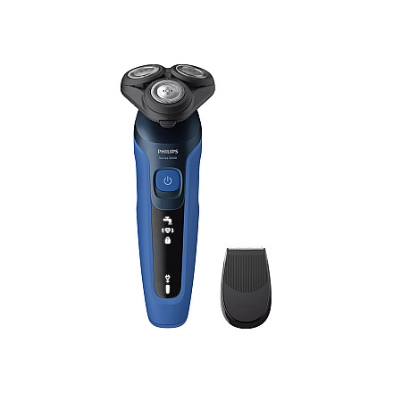 Philips S5466/17 Elektryczna golarka, na mokro i na sucho, królewska niebieskość Philips - 6