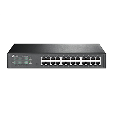 TP-LINK | Przełącznik | TL-SG1024DE | Zarządzalny przez sieć | Możliwość montażu w szafie | Ilość portów 1 Gb/s (RJ-45) 24 | Ilość portów PoE | Rodzaj zasilania | 36 miesięcy