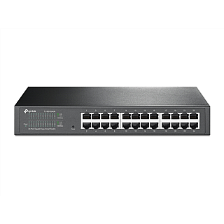 TP-LINK | Przełącznik | TL-SG1024DE | Zarządzalny przez sieć | Możliwość montażu w szafie | Ilość portów 1 Gb/s (RJ-45) 24 | Ilość portów PoE | Rodzaj zasilania | 36 miesięcy