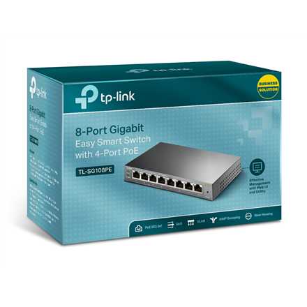 TP-LINK Розумний комутатор TL-SG108PE Web Managed - 3