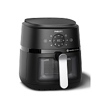 Philips NA221/00 Airfryer, Capacity 4.2 L, Black/Silver