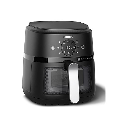 Philips NA221/00 Airfryer, Capacity 4.2 L, Black/Silver - 1