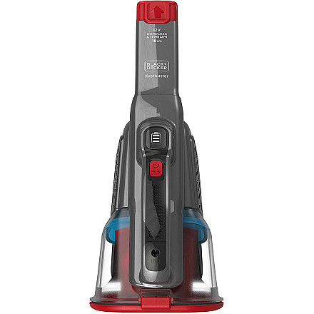 BLACK & DECKER Vacuum Cleaner | BHHV315B-QW | Cordless operating | Handstick | 12 V | Gray/Red - 2