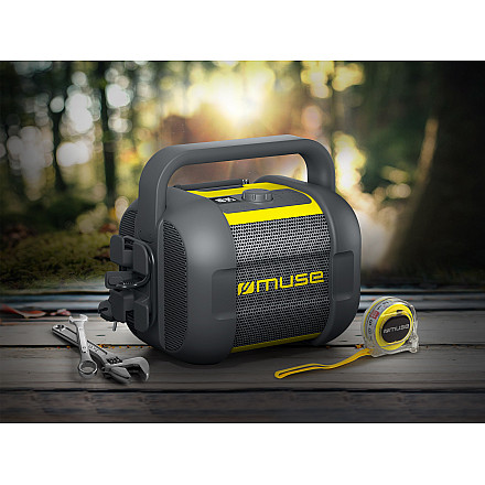 Muse Jobsite Bluetooth Radio M-968 BTY NFC features - 3