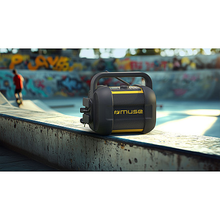 Muse Jobsite Bluetooth Radio M-968 BTY NFC features - 4
