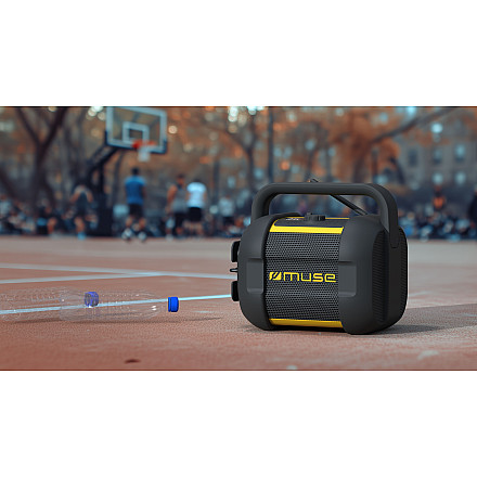 Muse Jobsite Bluetooth Radio M-968 BTY NFC features - 2
