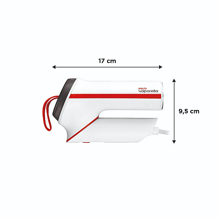 Polti Steamer | PLEU0272 Vaporella Vertical Styler GSM50R | Handheld | 800 W | 0.085 L | 16 g/min | White/Red - 4