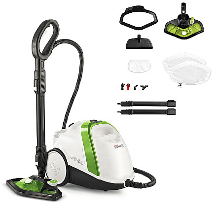 Polti | Steam cleaner | PTEU0317 Vaporetto Smart 110 Eco | Power 1500 W | Steam pressure 4 bar | Water tank capacity 2 L | White/Green - 1