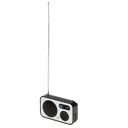 Adler | PLL AM/FM Digital Radio | AD 1906 | Alarm function | White/Black - 2