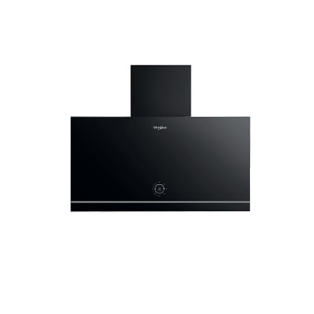 Whirlpool Hood | WHVA 62F LM K | Built-in | Energy efficiency class A | Width 59.8 cm | 485 m³/h | Mechanical | LED | Black - 1