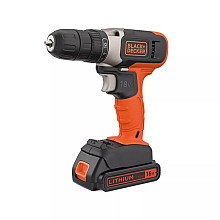BLACK & DECKER | Cordless Drill Driver | BCD001C2-QW | 18 V | 2x1.5 Ah | Lithium