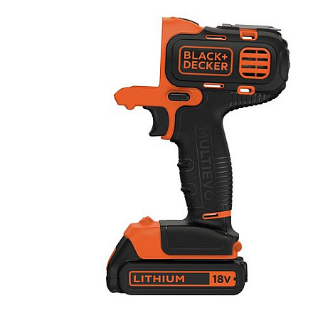 BLACK & DECKER Cordless Multievo Drill Driver MT218K-QW 18 V - 3