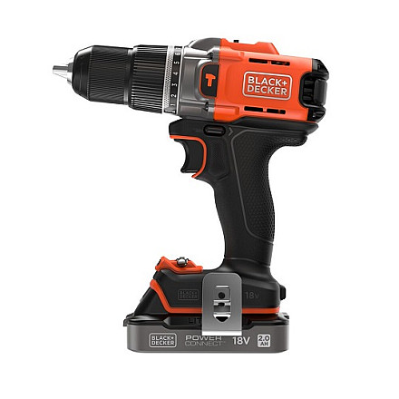 BLACK & DECKER Cordless Drill Driver BCD383D1XK-QW 18 V - 2