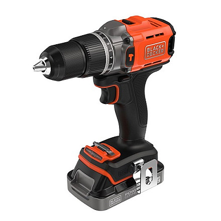 BLACK & DECKER Cordless Drill Driver BCD383D1XK-QW 18 V - 3