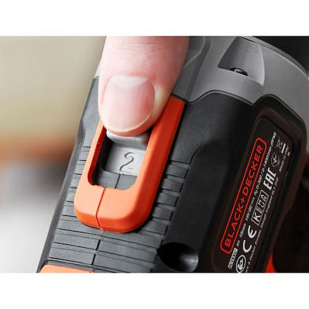 BLACK & DECKER Cordless Drill/Driver with 2.0 Ah/4.0 Ah Battery - 5