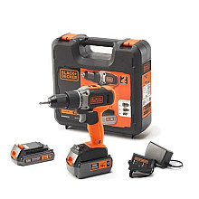 BLACK & DECKER Cordless Drill/Driver with 2.0 Ah/4.0 Ah Battery