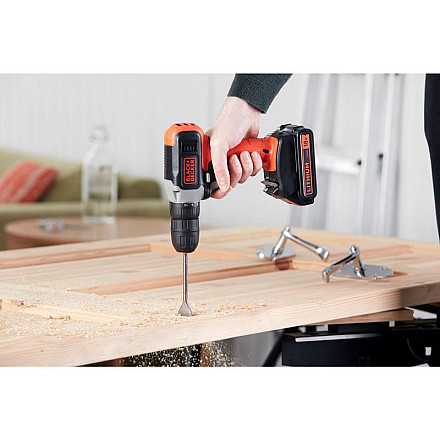 BLACK & DECKER | Cordless Drill Driver | BCD001C1-QW | 18 V | 1.5 Ah | Lithium - 3