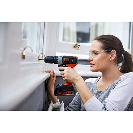 BLACK & DECKER | Cordless Drill Driver | BCD001C1-QW | 18 V | 1.5 Ah | Lithium - 2
