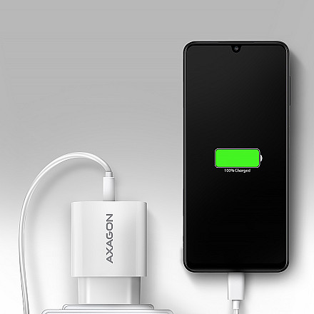 AXAGON Wallcharger 1x port USB-A, QC3.0/AFC/FCP/Apple, 18W | ACU-QC18W - 6