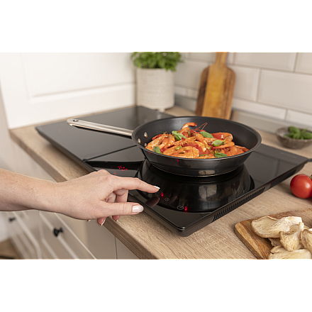 Gorenje Portable Hob | ICY3500DGP | Induction | Number of burners/cooking zones 2 | Touch | Timer | Black - 4