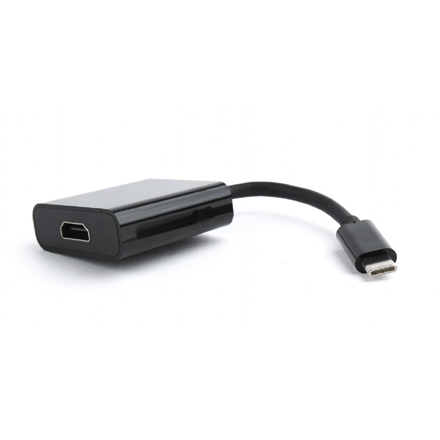 Адаптер wideo Cablexpert 19-pinowe HDMI typu A жіночі 24-pinowe USB-C - 1