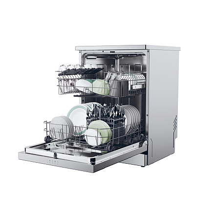 Candy Dishwasher | CF 3C7L0X | Free standing | Width 60 cm | Number of place settings 13 | Number of programs 5 | Energy efficiency class C | Stainless steel - 7