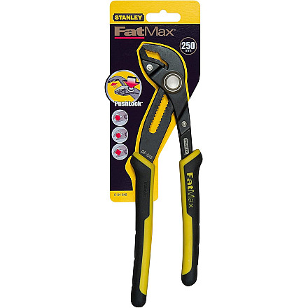 Stanley Fatmax 250mm Push Button Multigrip Pliers | 0-84-648 - 4