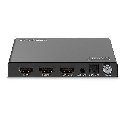 Digitus 8K HDMI Splitter, 1x2 | DS-55339 | Black - 2