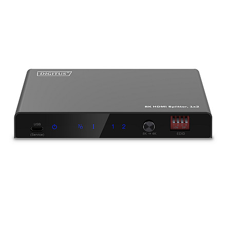 Digitus 8K HDMI Splitter, 1x2 | DS-55339 | Black - 3