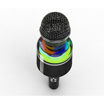 Gembird Wireless Karaoke Microphone | MICBT-01-BK | 3.5mm, Bluetooth | Black - 2