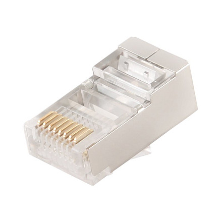 Cablexpert Shielded modular CAT6 plug 30u