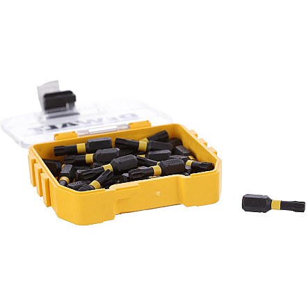 DEWALT DT70558T-QZ Extreme FLEXTORQ 25pc Set T25 25mm in Small Bulk Storage Case - 3