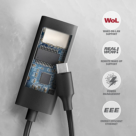 AXAGON ADE-ARC USB-C Gigabit Ethernet Адаптер - 5
