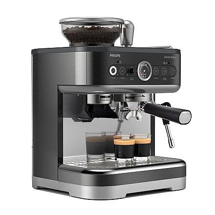 Philips | Espresso Machine | PSA3218/10 Barista Brew | Pump pressure 15 bar | Built-in milk frother | Semi-automatic | 1350 W | Black - 3