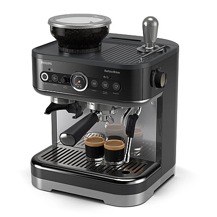 Philips | Espresso Machine | PSA3218/10 Barista Brew | Pump pressure 15 bar | Built-in milk frother | Semi-automatic | 1350 W | Black - 1