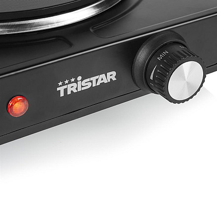 Tristar Table hob KP-6151 Number of burners/cooking zones 1 Black - 3