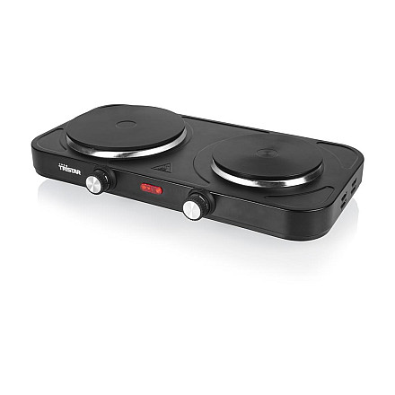 Tristar Table Hob KP-6152 Number of burners/cooking zones 2 Black - 4