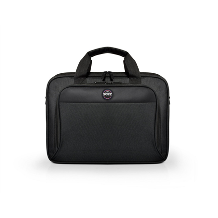 PORT DESIGNS | Pasuje do rozmiaru 15,6 " | HANOI II CLAMSHELL | 105064 | Messenger - Briefcase | Czarny | Pasek na ramię - 1