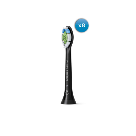 Philips Насадки для зубної щітки HX6068/13 Sonicare W2 Optimal White Heads, Для дорослих, Кількість насадок у наборі 8, Звукова технологія… - 1
