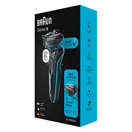 Braun Golarka 51-M1000S Czas pracy (maks.) 50 min - 6