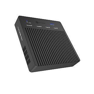 Raidsonic 4-Bays USB4 Duplicator (1:3 clone) for NVMe M.2 SSD | IB-4013MCL-C4
