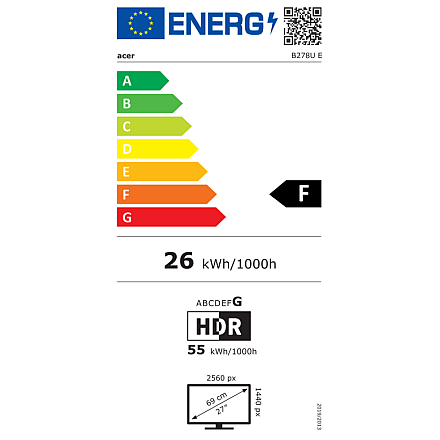 Acer Vero B8 B278UEbemiqprcuzx 27 