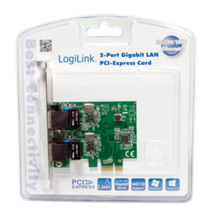 Logilink Мережева карта Ethernet Fast Ethernet - 2