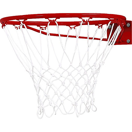 Pure2Improve Basketball Ring | Red/White - 1