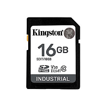 Kingston | SDHC/SDXC SD | Flash Memory Card | 16 GB | Black